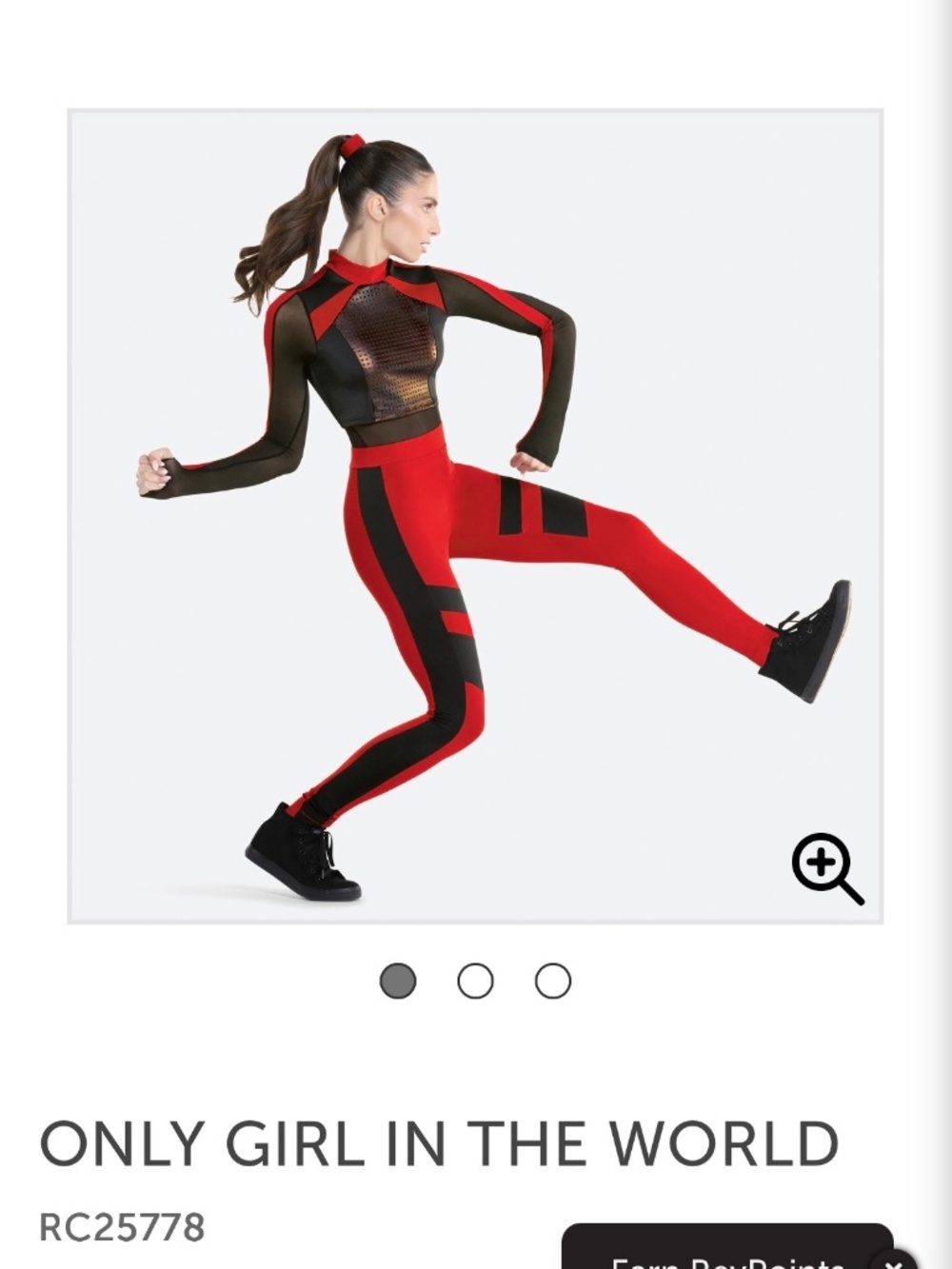 Only girl in the world Revolution dance unitard jumpsuit RC25778